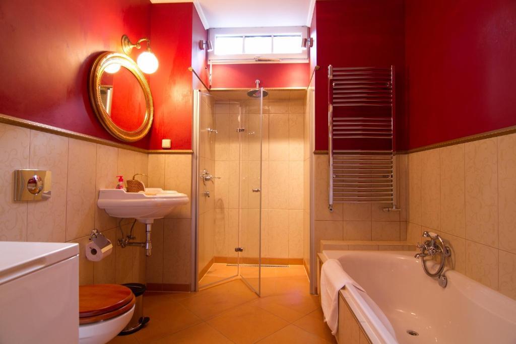 كارلوفي فاري Apartmany Villa Liberty الغرفة الصورة
