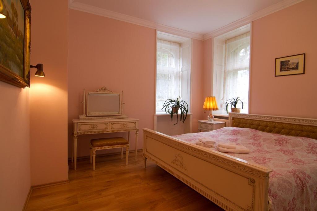 كارلوفي فاري Apartmany Villa Liberty الغرفة الصورة